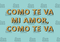 Letrero como te va....