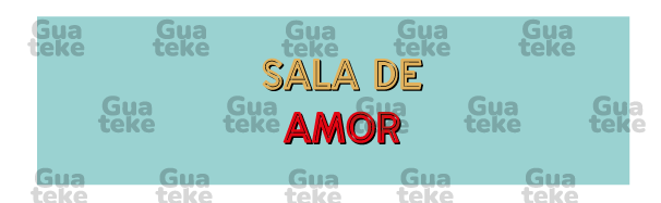 Etiqueta Sala de Amor