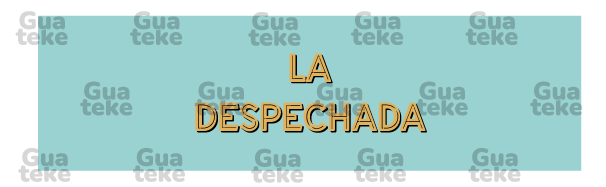 Etiqueta micrófono "La despechada"