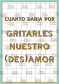 Cartel cuanto......