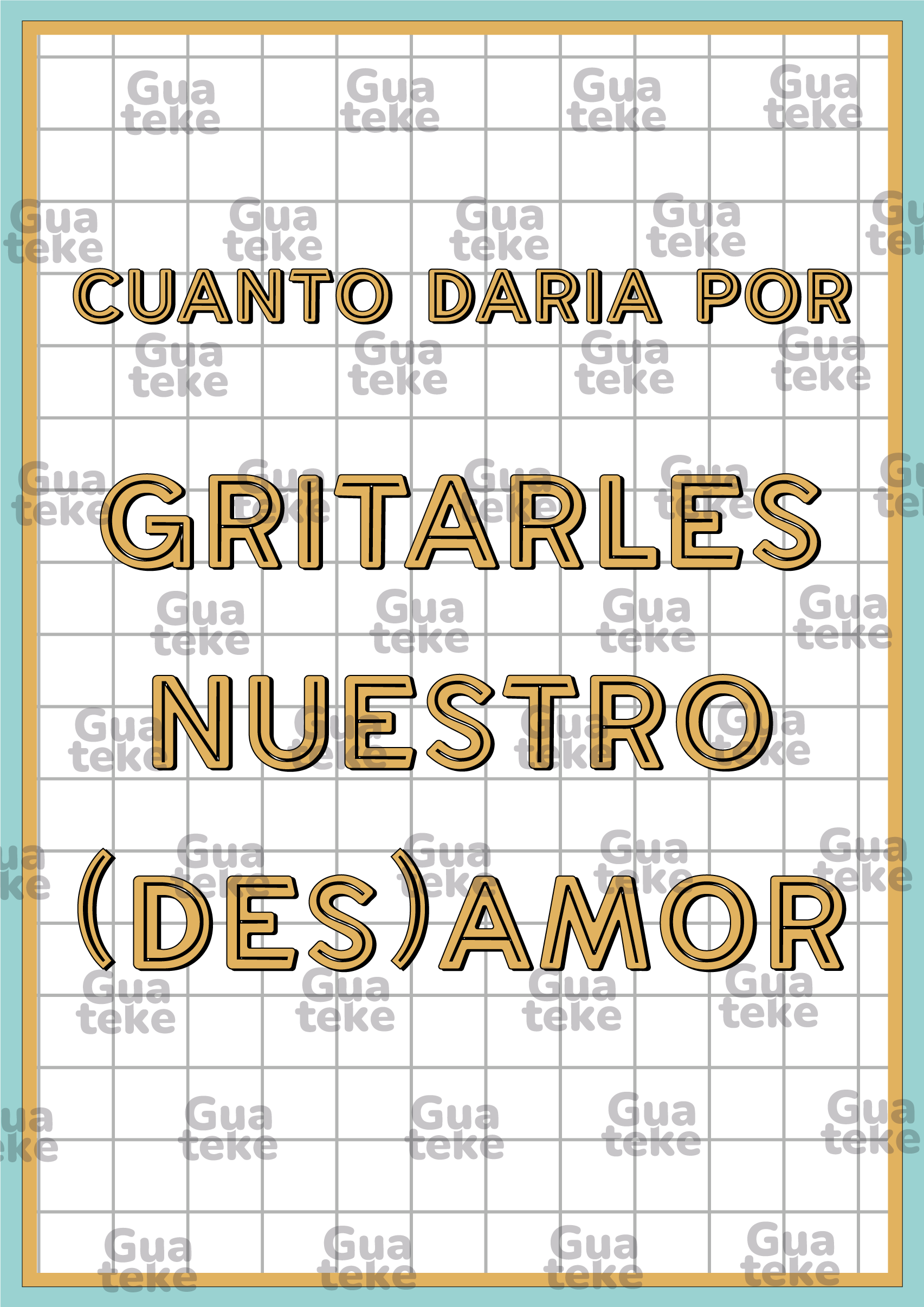 Cartel cuanto......